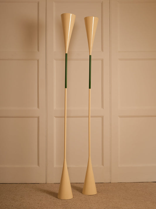 Diabolo Floor Lamps - France 1980s Floor Lamps
