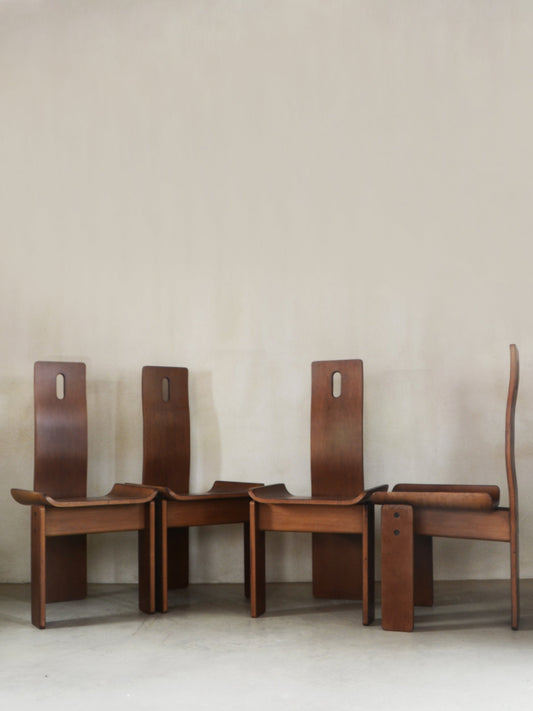 Diago Chairs by Edoardo Landi for Nikol International, 1970s Chairs