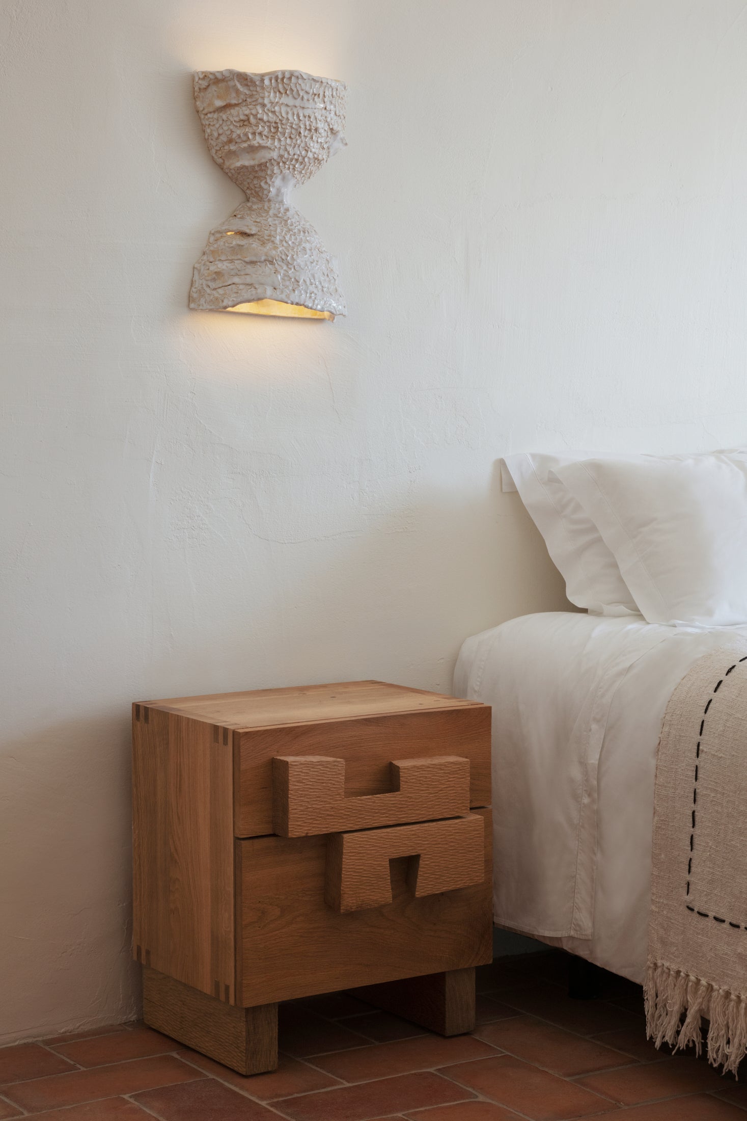 Double Casa Wall Light in White Sconces