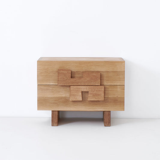 Douro Large Bedside Table in Oak Nightstands