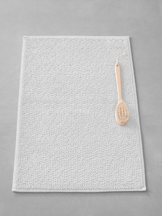 Doux Bath Mat in Bianco by Society Limonta