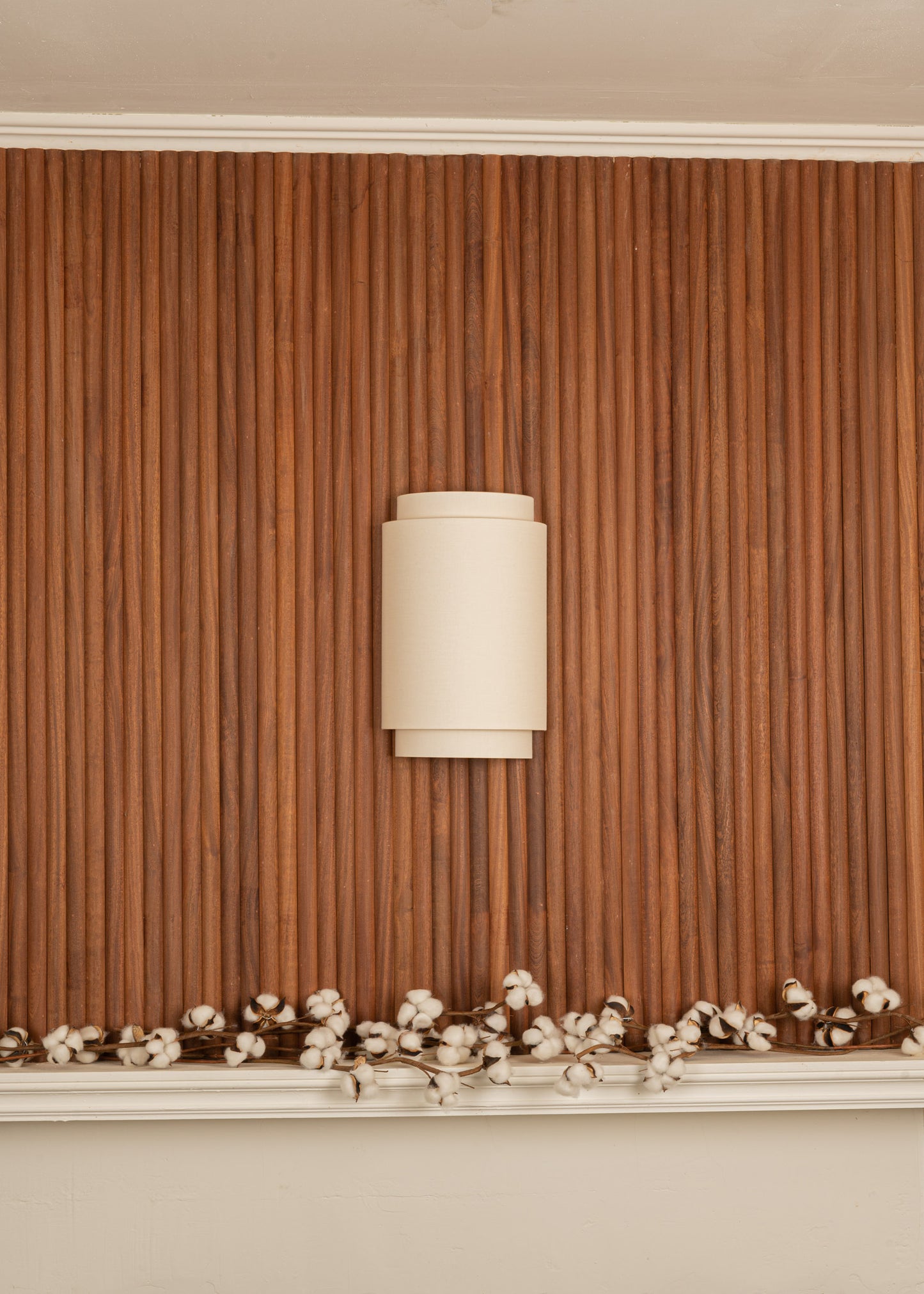 Duono Linen Sconce