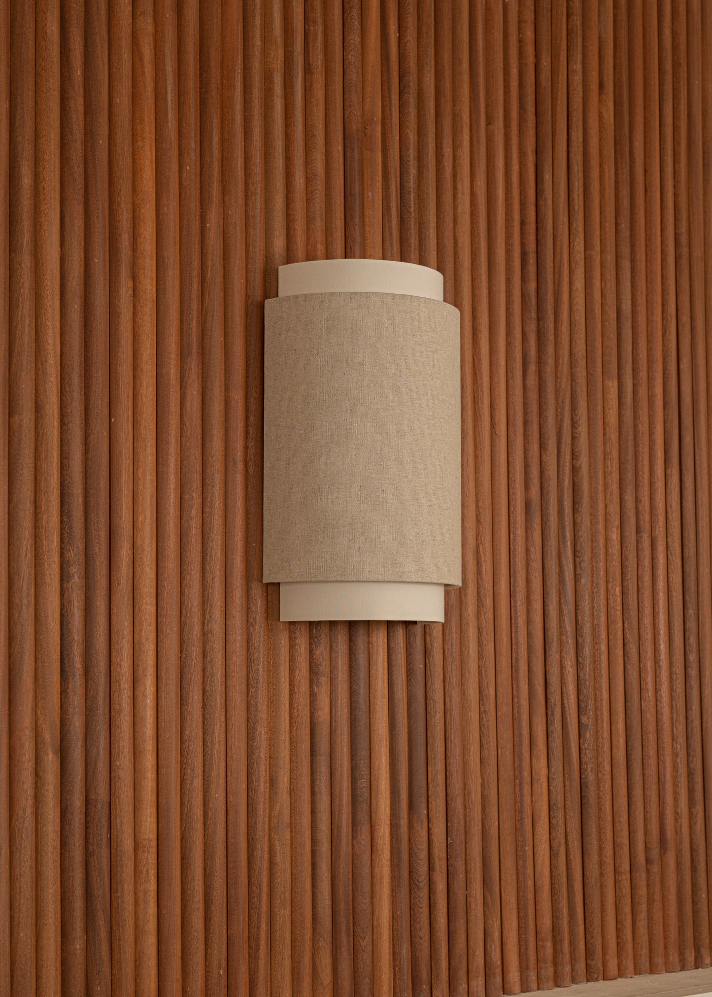 Duono Linen Sconce