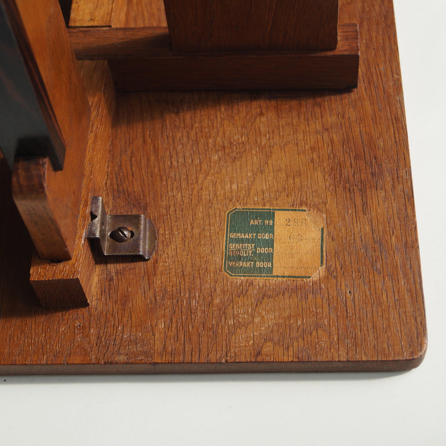 Dutch Art Deco Accent Table NR.288 by P.E.L. Izeren for Genneper Molen, 1920s End Tables