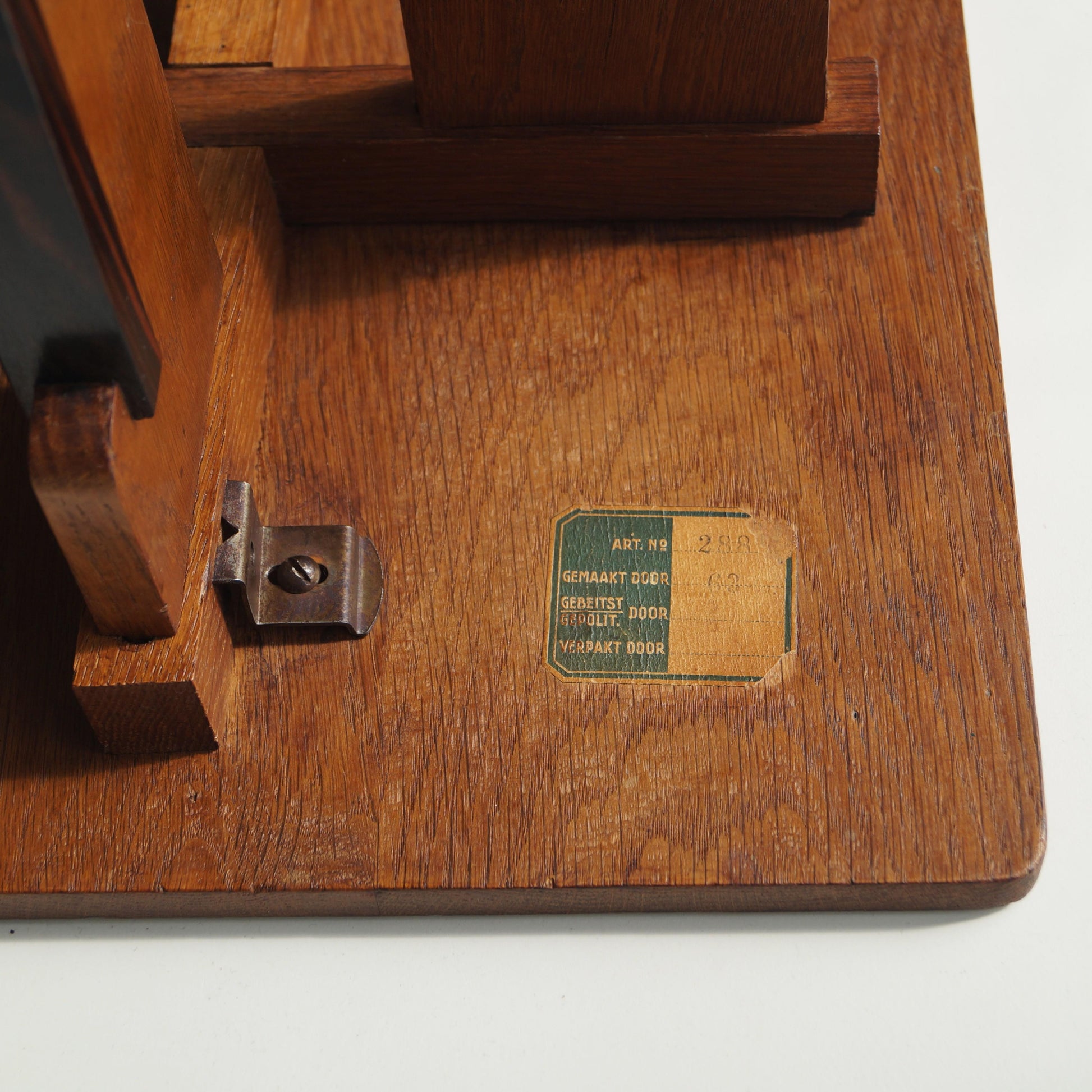 Dutch Art Deco Accent Table NR.288 by P.E.L. Izeren for Genneper Molen, 1920s End Tables