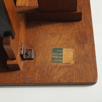 Dutch Art Deco Accent Table NR.288 by P.E.L. Izeren for Genneper Molen, 1920s End Tables