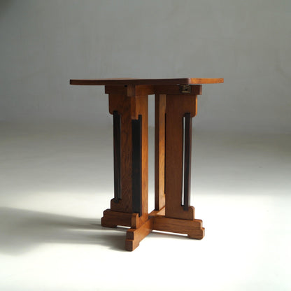 Dutch Art Deco Accent Table NR.288 by P.E.L. Izeren for Genneper Molen, 1920s End Tables
