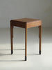 Dutch Art Deco Amsterdam School Accent Table with An Elegant Stance, 1920s End Tables