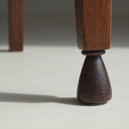Dutch Art Deco Amsterdam School Dining Chairs, Set of 4 Dining Chairs