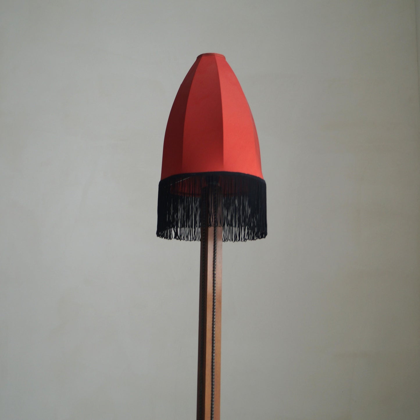 Dutch Art Deco Amsterdam School Floor Lamp with Stepped Design, 1920s Floor Lamps