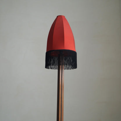 Dutch Art Deco Amsterdam School Floor Lamp with Stepped Design, 1920s Floor Lamps