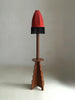 Dutch Art Deco Amsterdam School Floor Lamp with Stepped Design, 1920s Floor Lamps