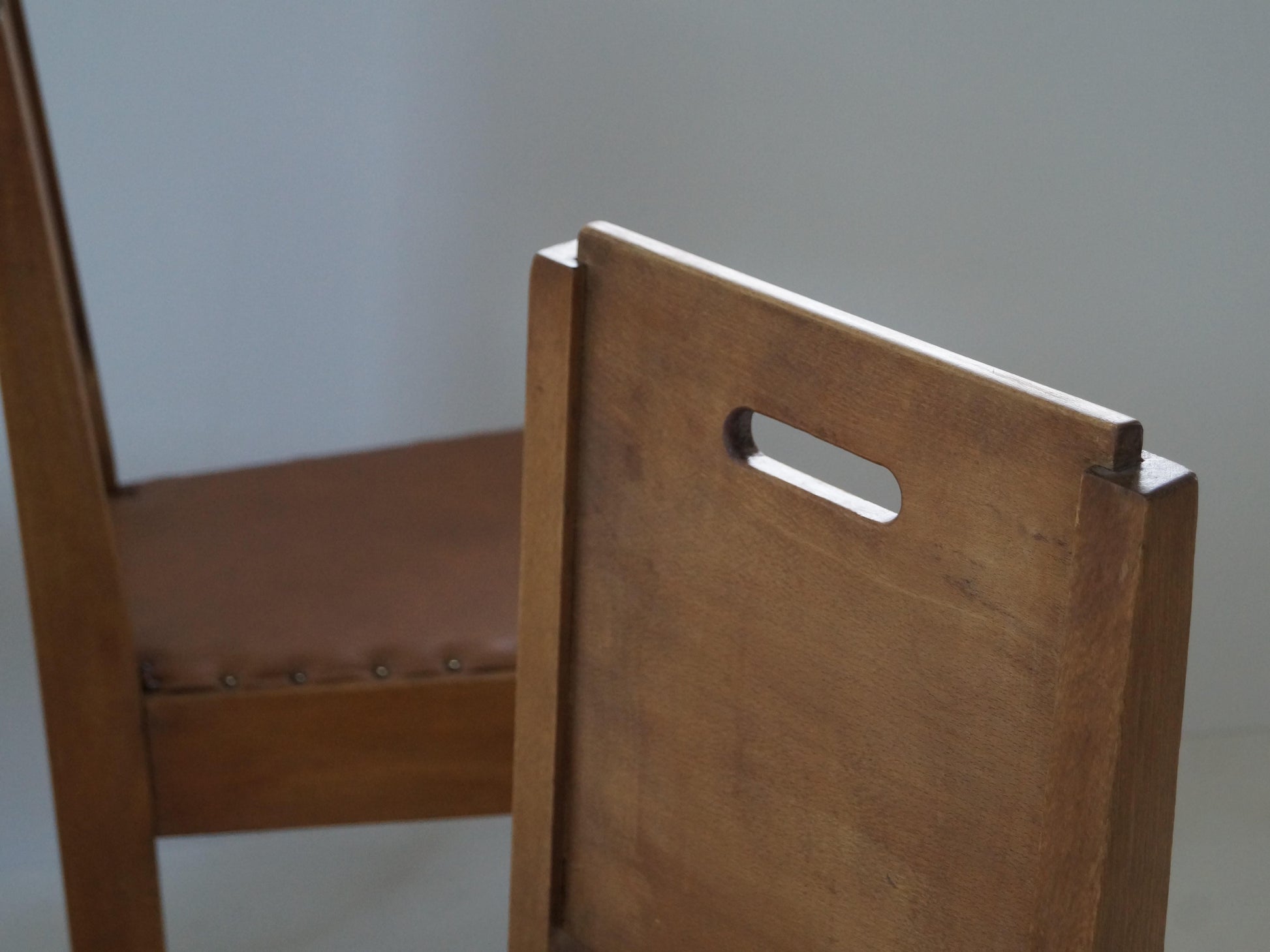 Dutch Art Deco De Stijl/Haagse School Set of Chairs, 1920s Dining Chairs