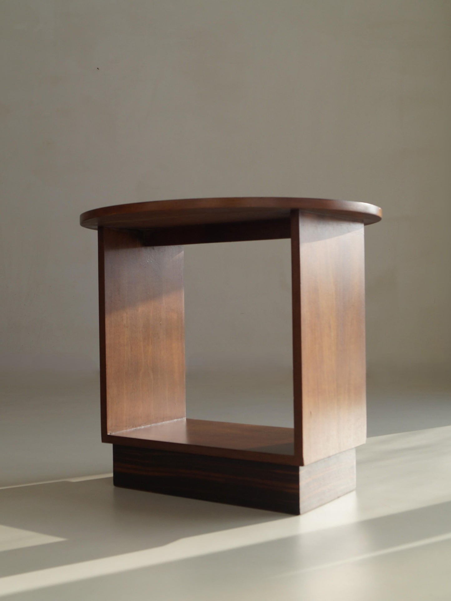 Dutch Art Deco Haagse School Modernist Occasional Table or Side Table, 1920s End Tables