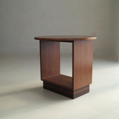 Dutch Art Deco Haagse School Modernist Occasional Table or Side Table, 1920s End Tables