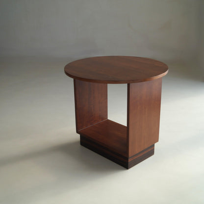 Dutch Art Deco Haagse School Modernist Occasional Table or Side Table, 1920s End Tables