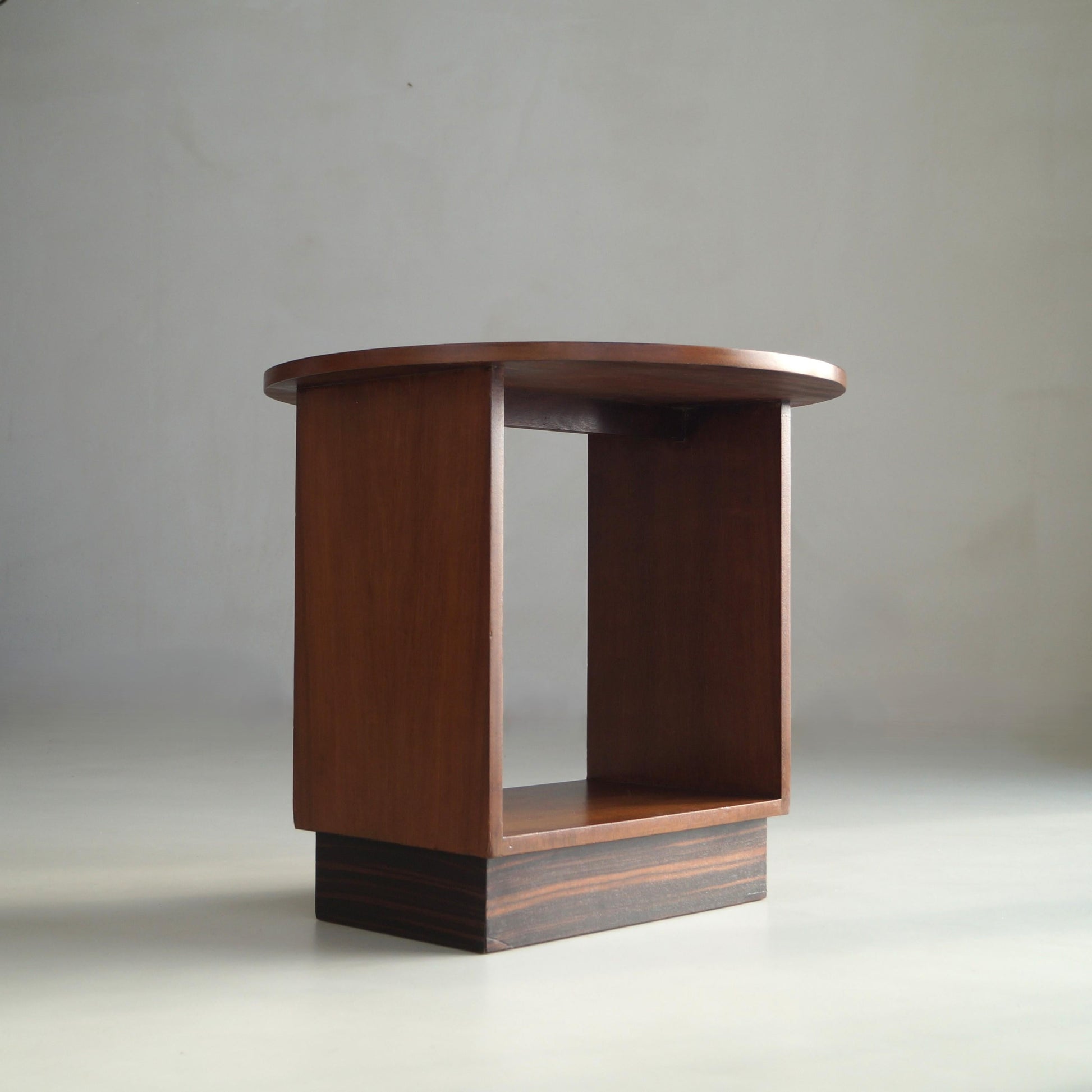 Dutch Art Deco Haagse School Modernist Occasional Table or Side Table, 1920s End Tables