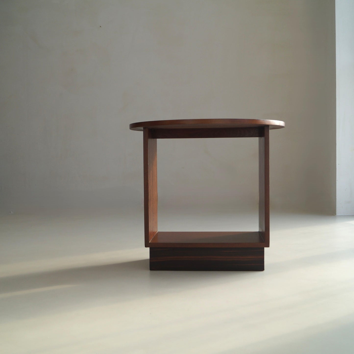 Dutch Art Deco Haagse School Modernist Occasional Table or Side Table, 1920s End Tables