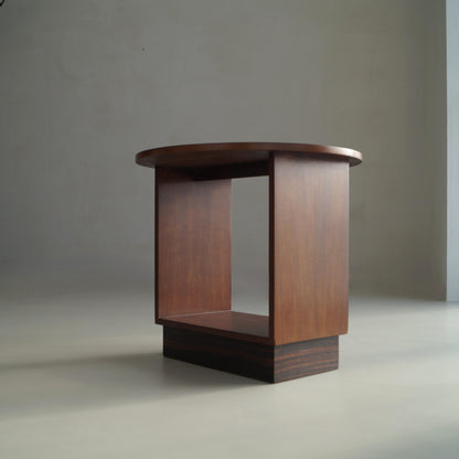 Dutch Art Deco Haagse School Modernist Occasional Table or Side Table, 1920s End Tables