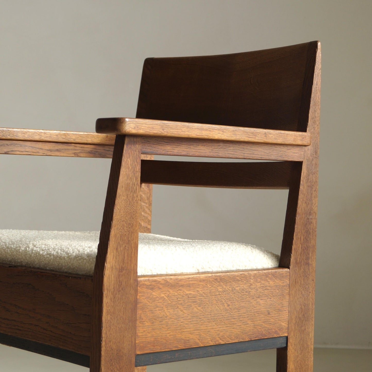Dutch Art Deco Modernist Armchair by Hendrik Fels for L.O.V Oosterbeek, 1920s Chairs