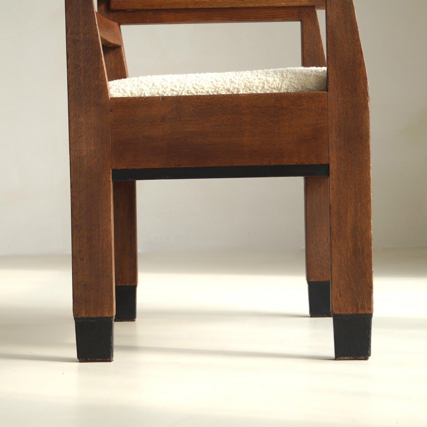 Dutch Art Deco Modernist Armchair by Hendrik Fels for L.O.V Oosterbeek, 1920s Chairs