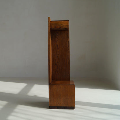 Dutch Art Deco Modernist Hague School Corner Pedestal, 1920s Pedestals