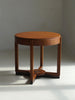 Dutch Art Deco Modernist Side Table in Oak and Macassar Ebony, 1920s End Tables