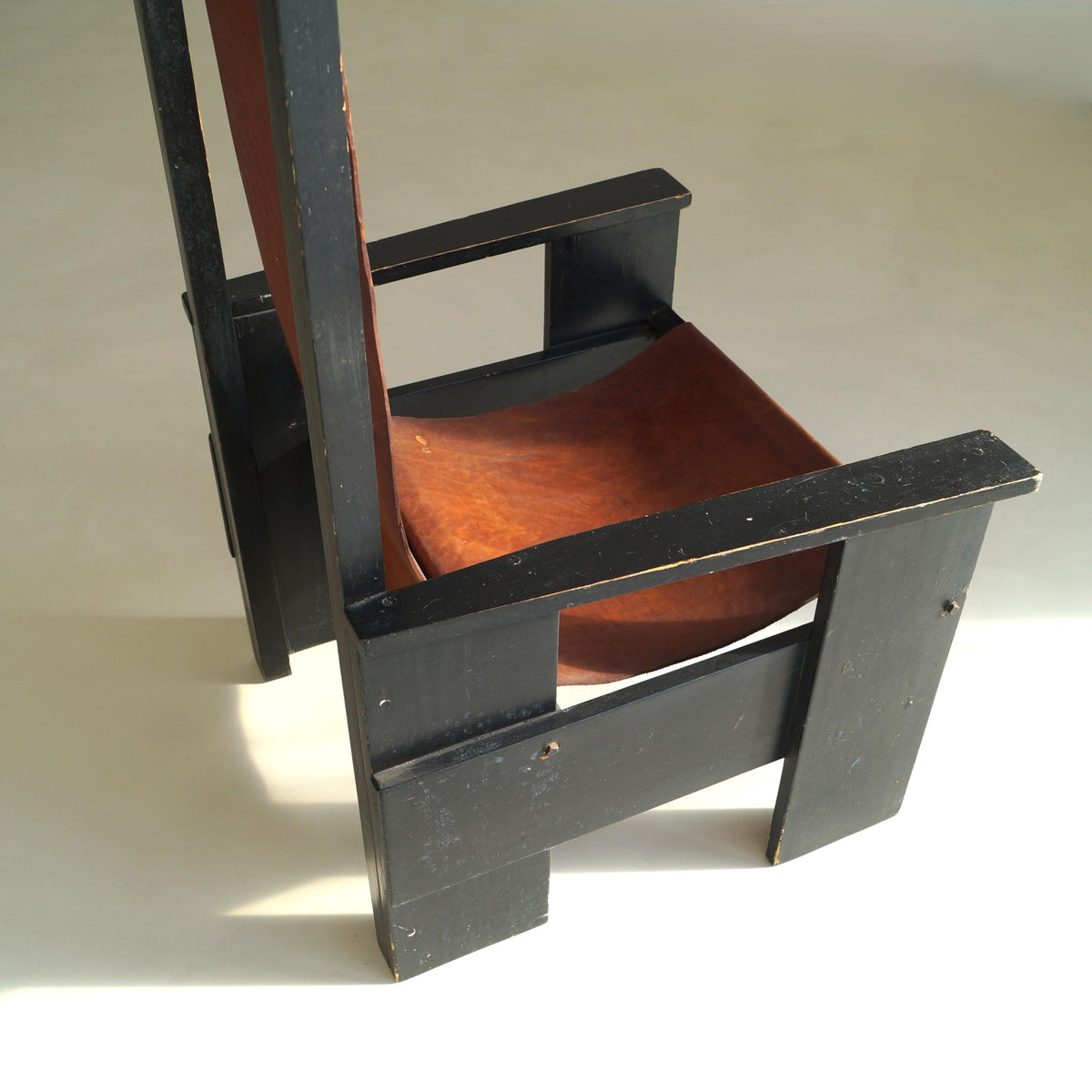 Dutch Pre-WWII De Stijl High-Back Chair Chairs
