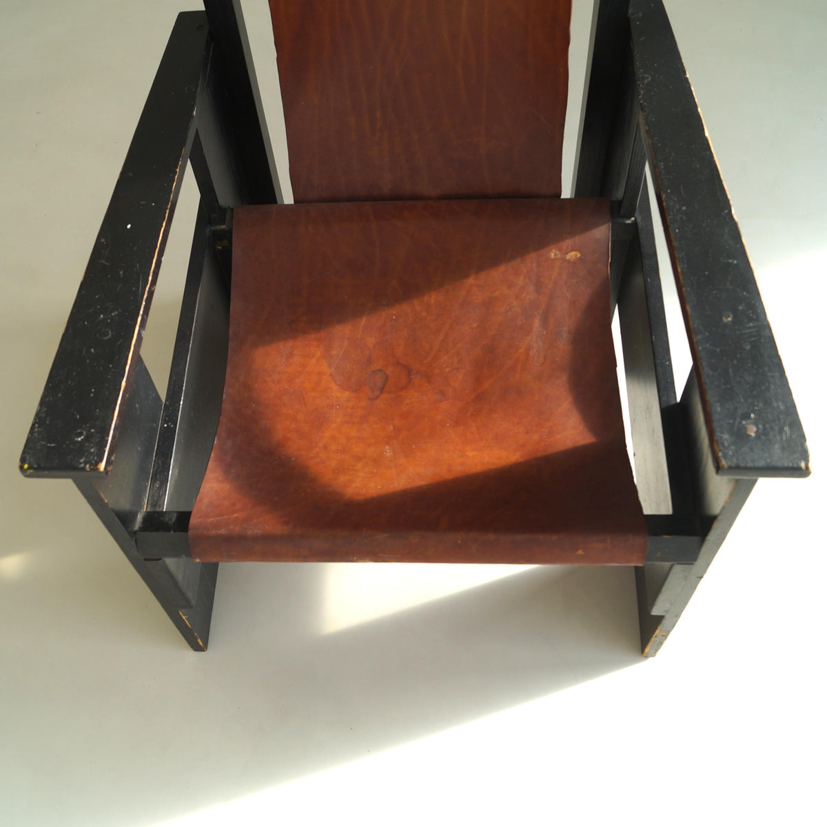 Dutch Pre-WWII De Stijl High-Back Chair Chairs