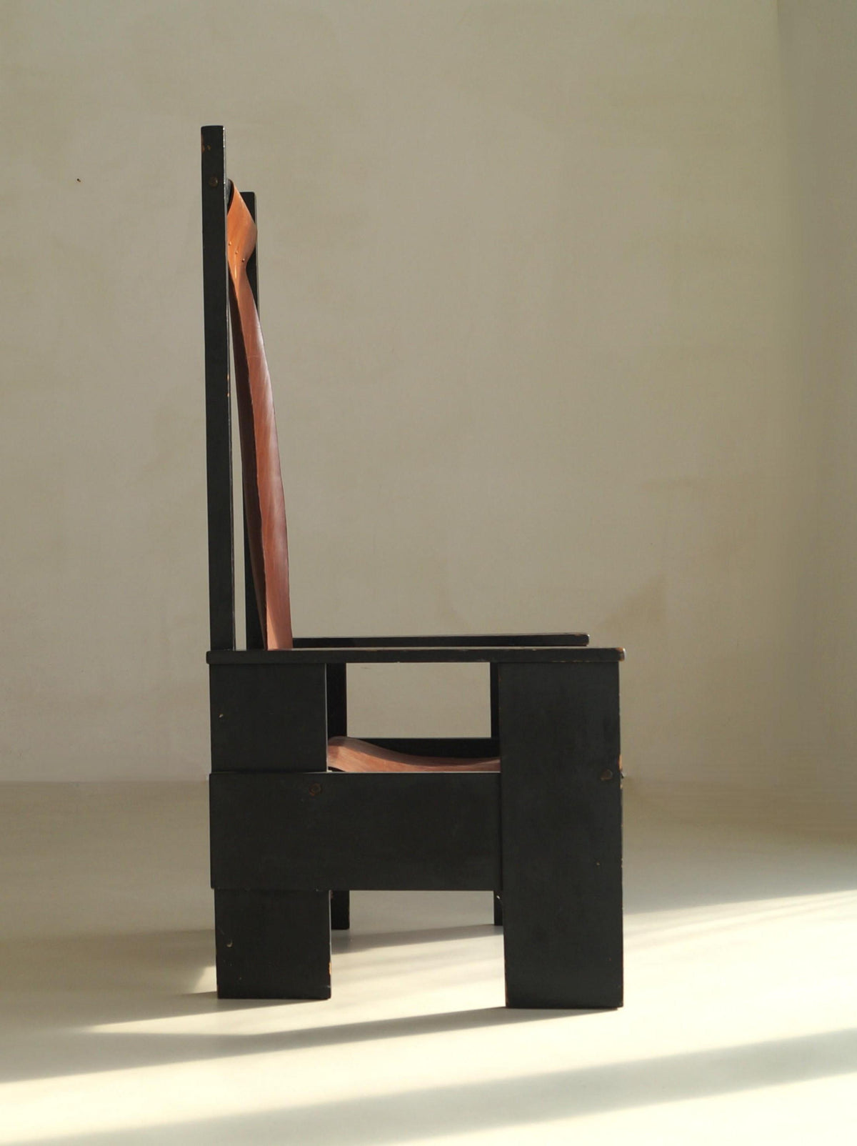 Dutch Pre-WWII De Stijl High-Back Chair Chairs