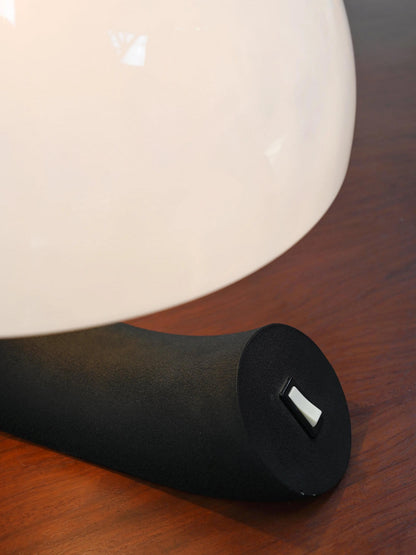 E. Bosi for Fratelli Martini, Italian 1970s Concordia Table Lamp in Plexiglass and Metal Table Lamps