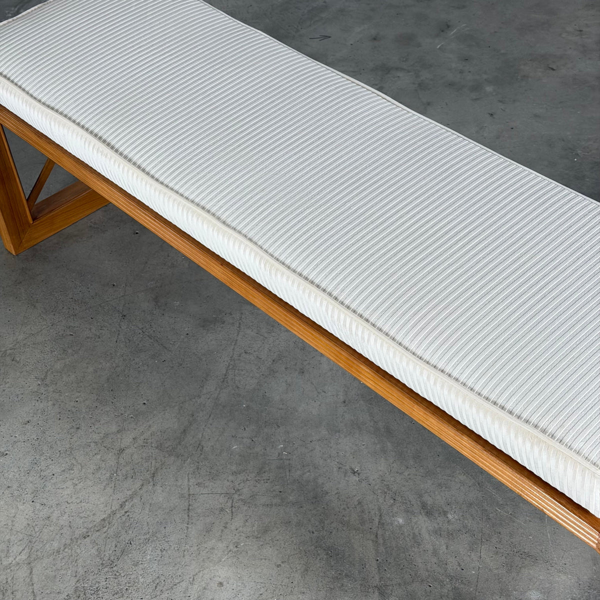 "EIDOS" Bench by FORME, Handcrafted Cherrywood Bedroom Bench with COM Option Benches