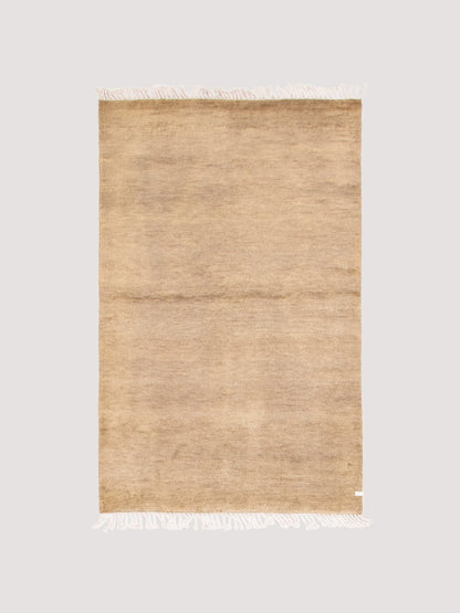 Emir Gabbeh Rug in Buckwheat, 3'10" x 6'2" Rugs