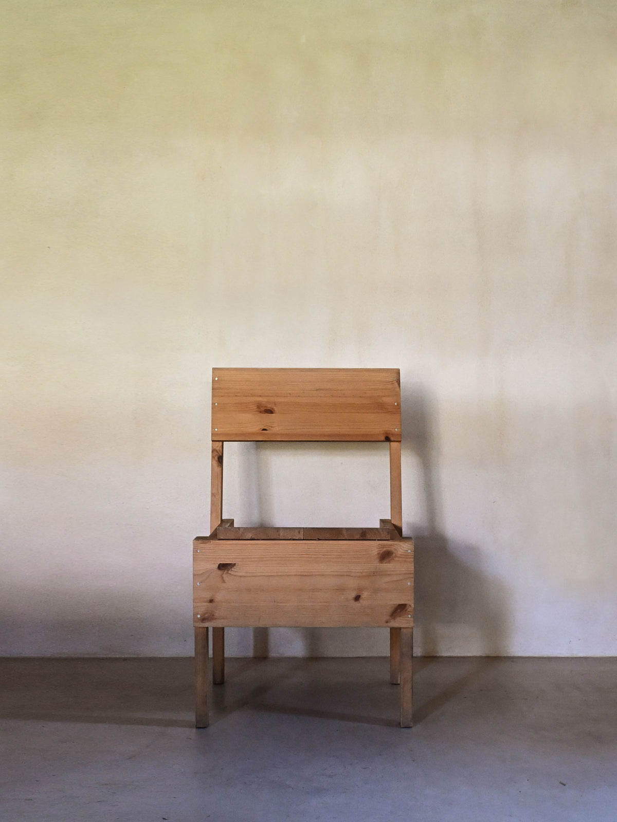 Enzo Mari chair for Artek, front view