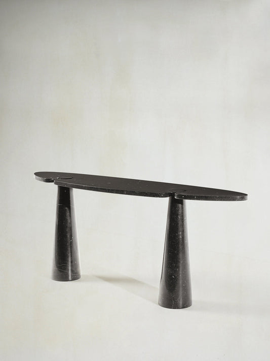 Eros Marble Console Table by Angelo Mangiarotti, 1970s Consoles