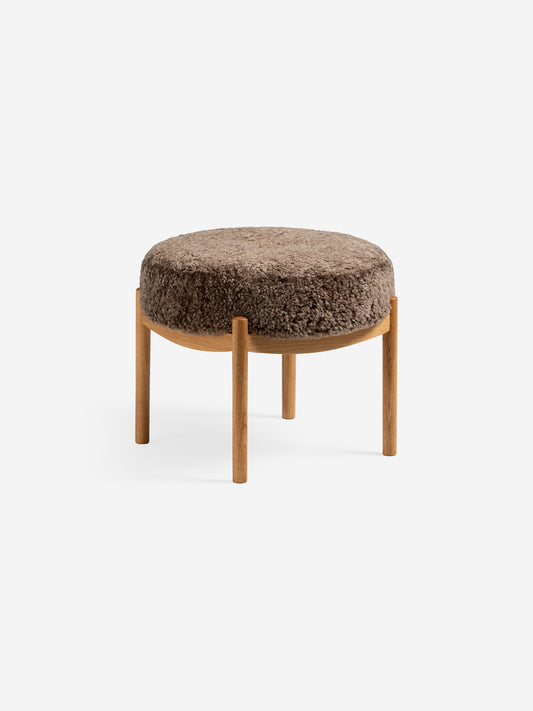 Esko Stool Stools Oiled Oak - Sheepskin Sahara