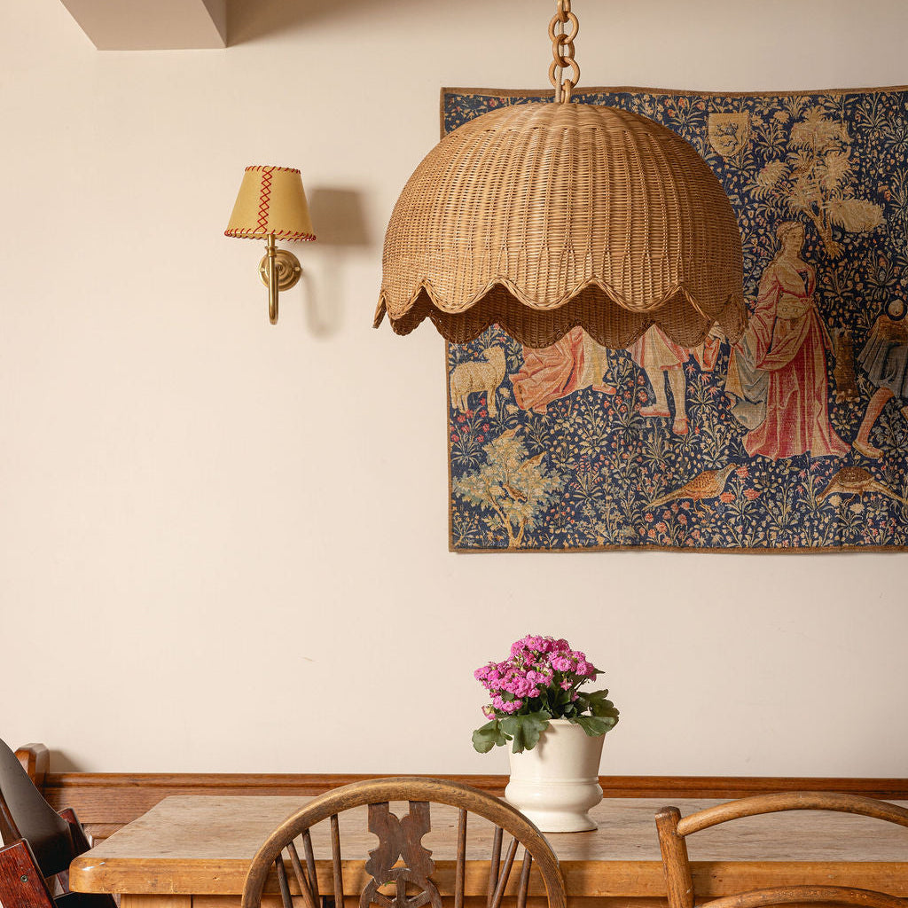 Etta Rattan Pendant Shade Lamp Shades