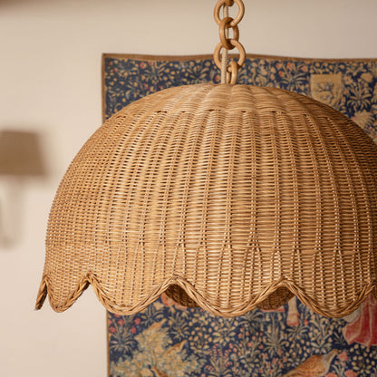 Etta Rattan Pendant Shade Lamp Shades