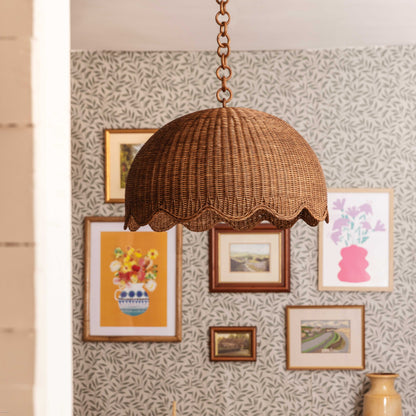 Etta Rattan Pendant Shade Lamp Shades