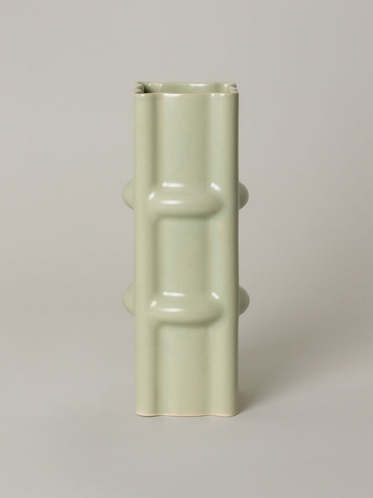 Faye Vase - Pale Fiberglass Green Vases