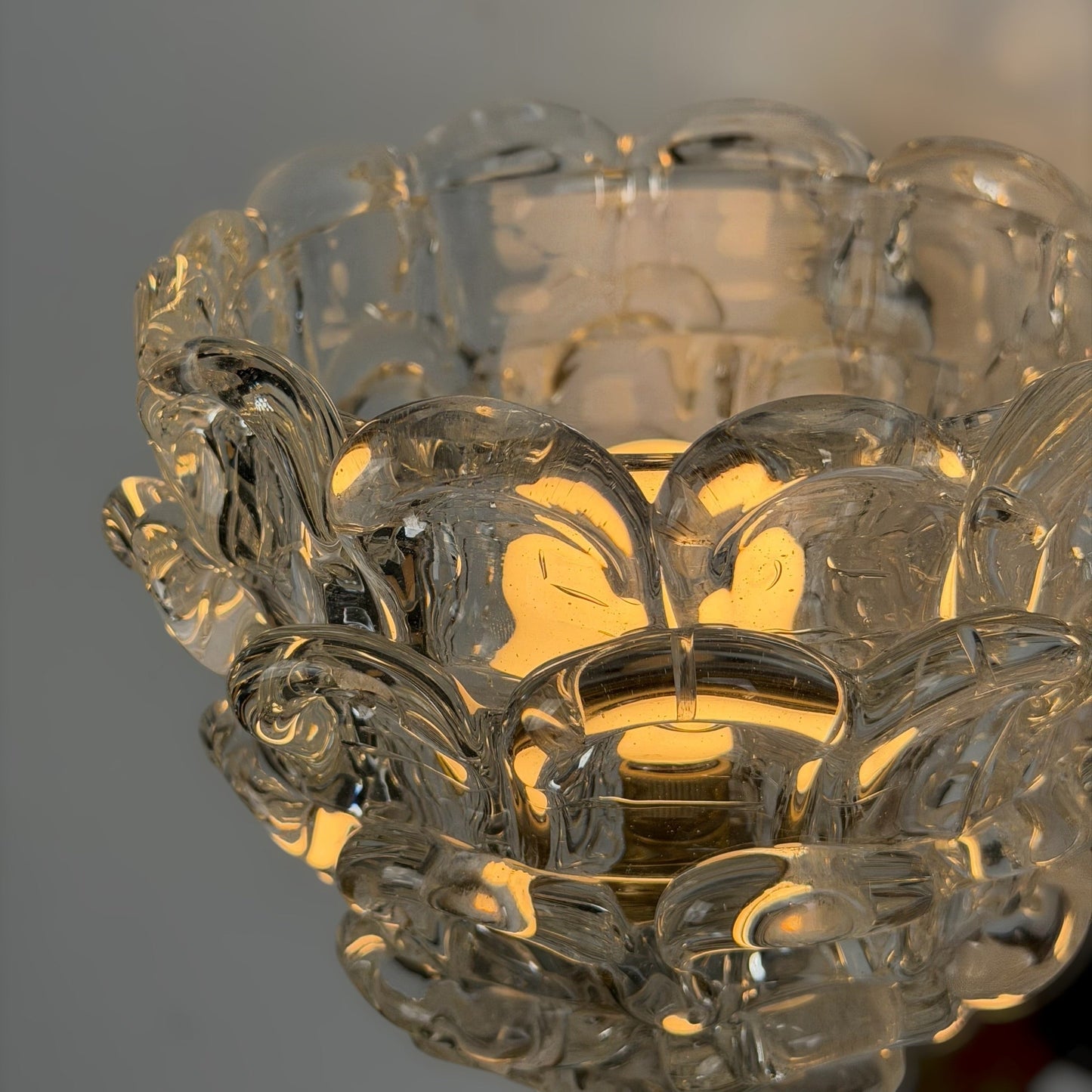 Pair of "Festoni" Wall Sconces by Ercole Barovier for Barovier & Toso, 1938 Sconces