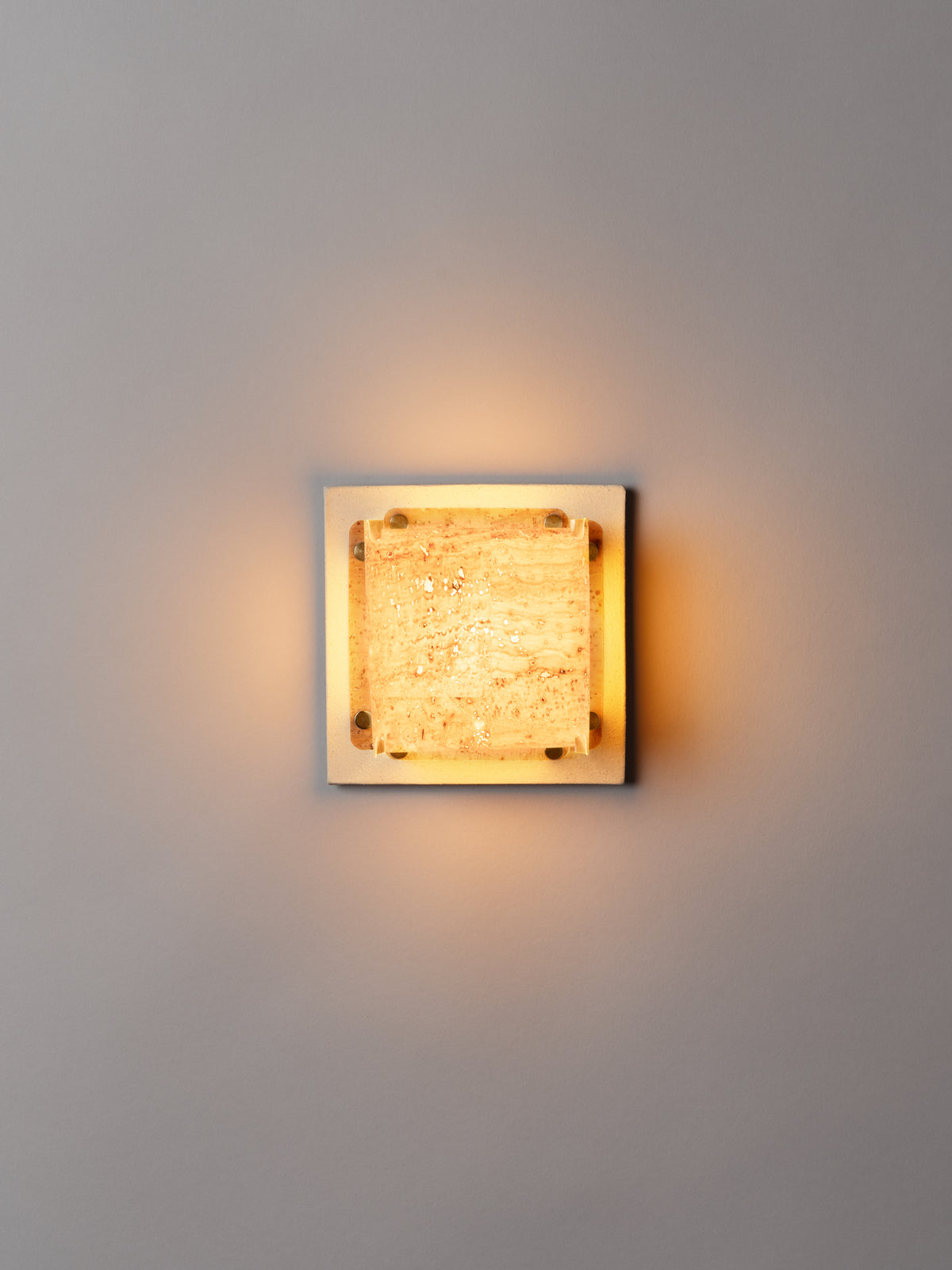 Field Square Mini Sconce by SIN Sconces