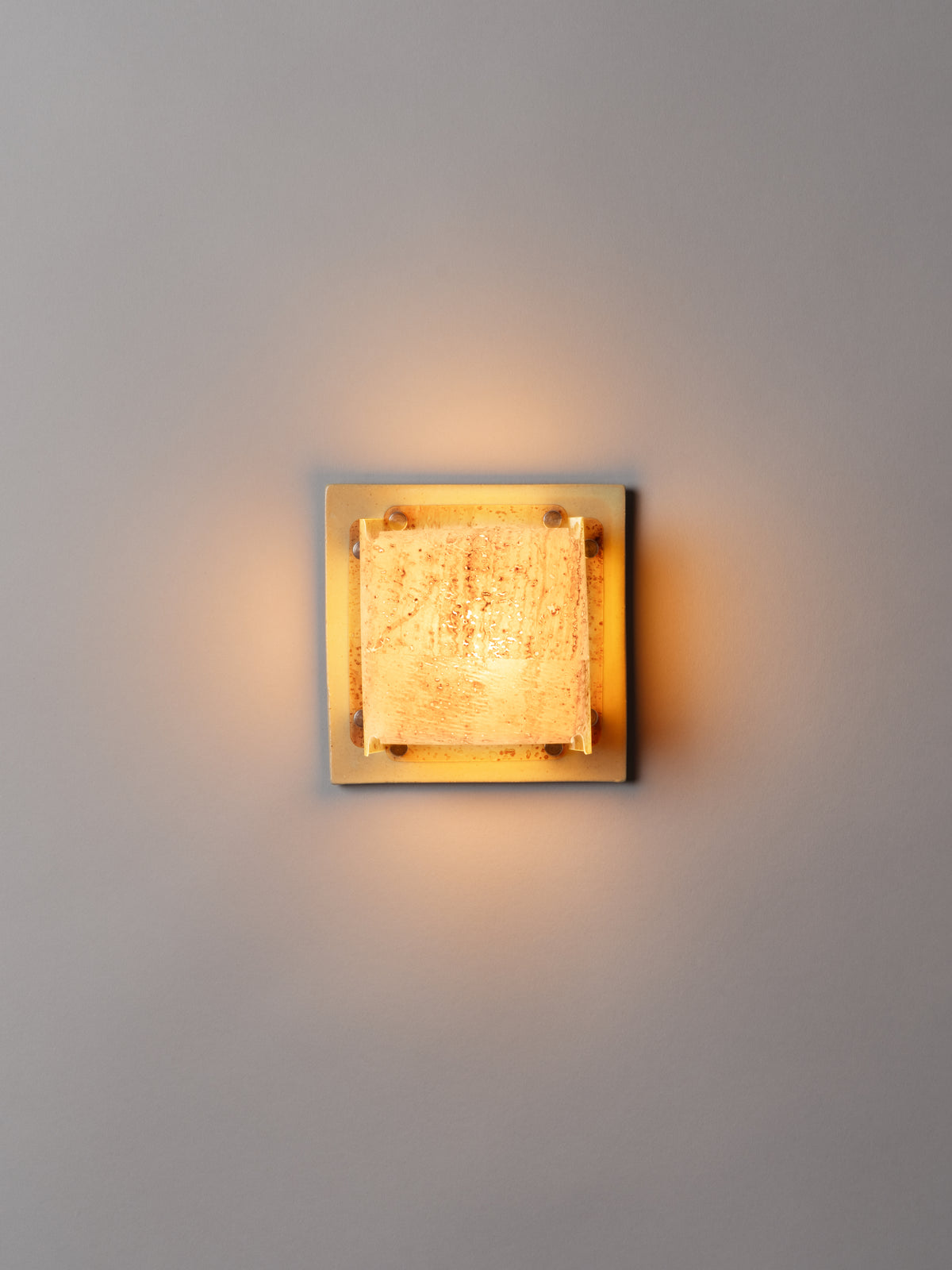 Field Square Mini Sconce by SIN Sconces