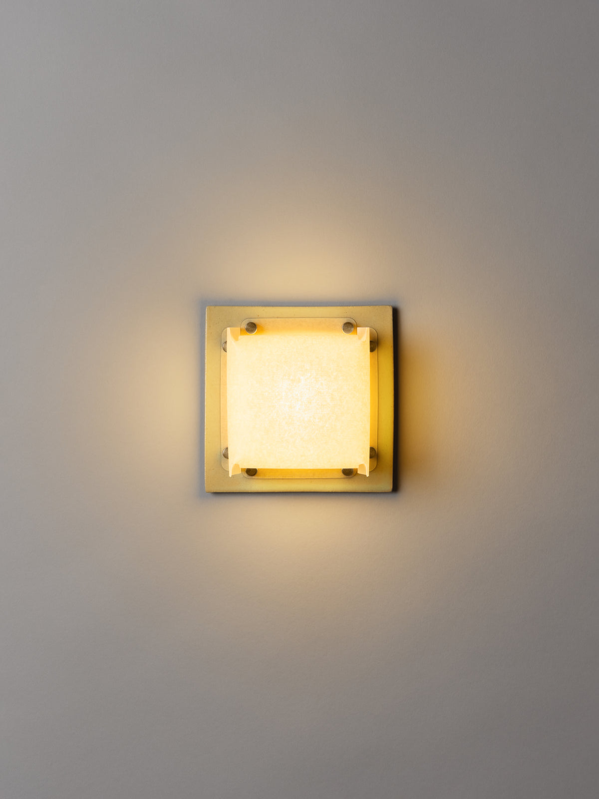 Field Square Mini Sconce by SIN Sconces