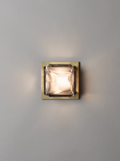 Field Square Mini Sconce by SIN Sconces