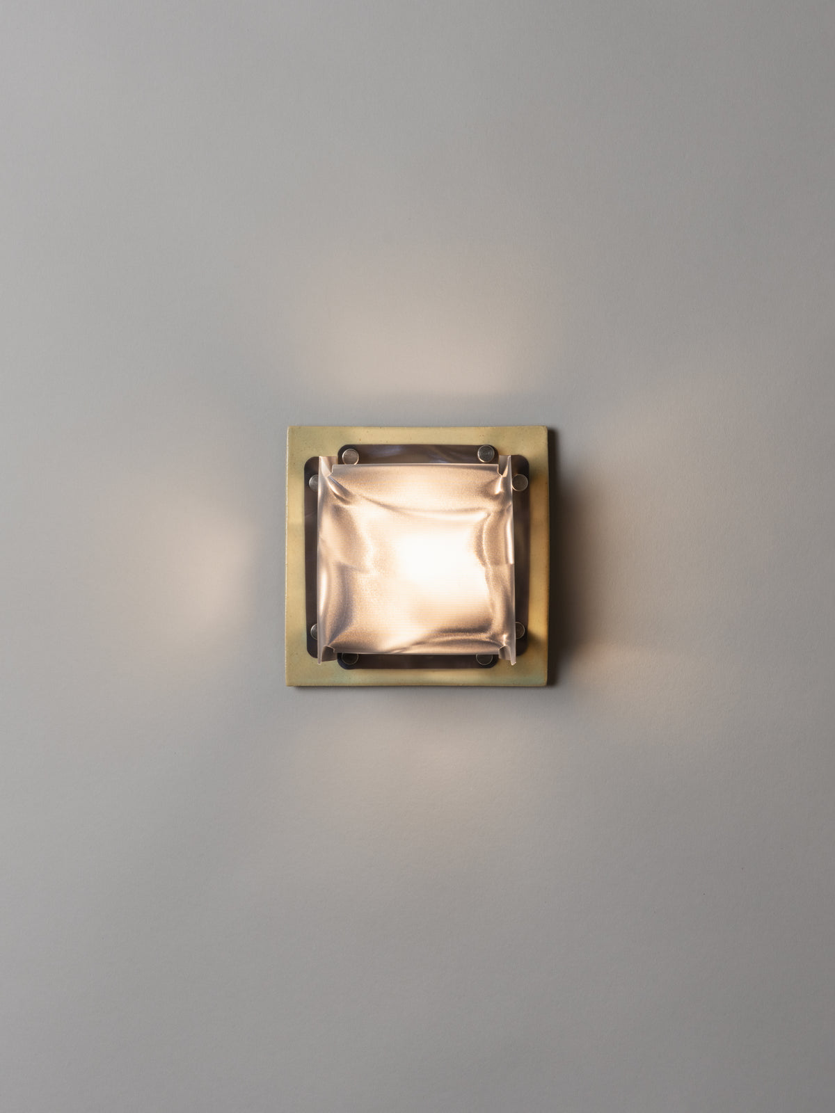 Field Square Mini Sconce by SIN Sconces
