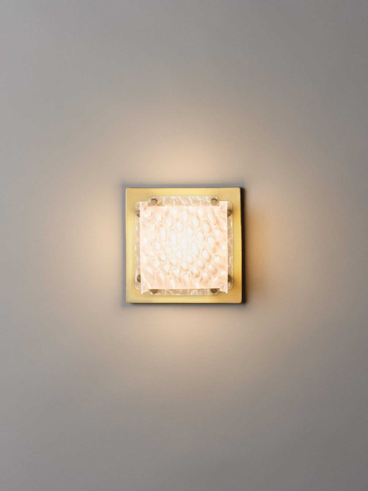 Field Square Mini Sconce by SIN Sconces