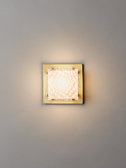 Field Square Mini Sconce by SIN Sconces