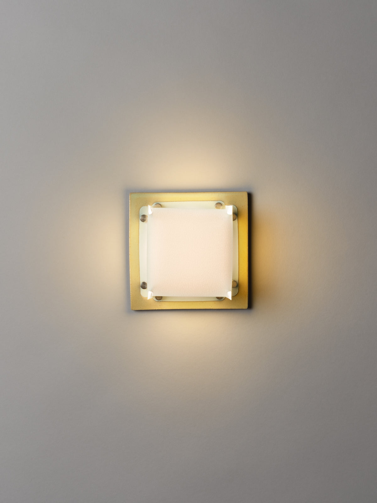 Field Square Mini Sconce by SIN Sconces