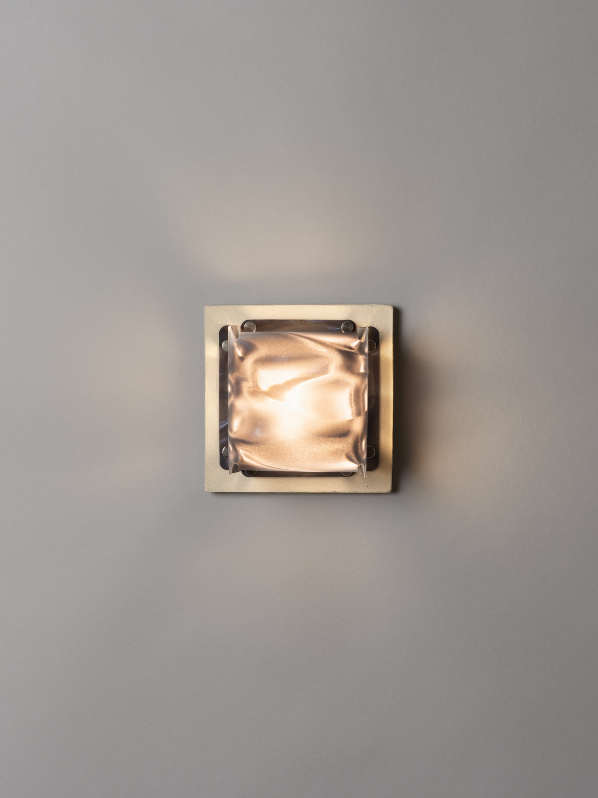 Field Square Mini Sconce by SIN Sconces